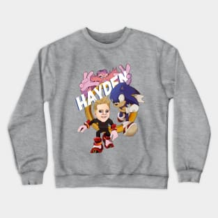 Hayden Sonic Crewneck Sweatshirt